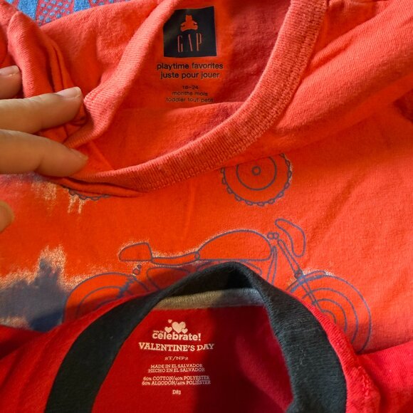 bundle of 6 kids shirts 2T/3T - Picture 10 of 11